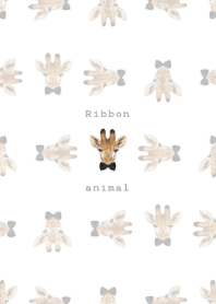 Ribbon animal - Giraffe - 00 - BLACK