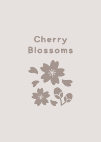 Cherry Blossoms19<Beige>
