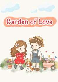 Pastel Garden of Love (Red)