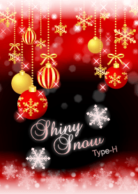 シャイニースノー☆☆Type-H 赤+雪