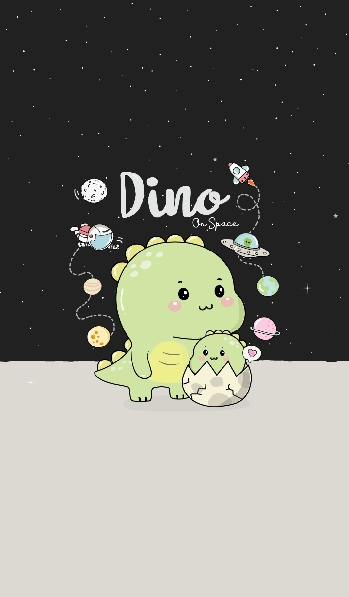 Dino On Space.