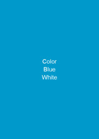 심플 컬러 : 블루 + 화이트