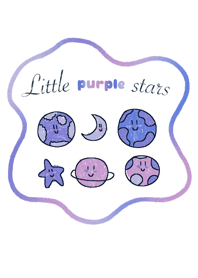 Little purple stars =)