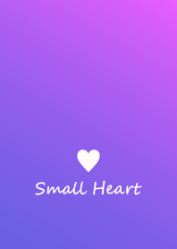 Small Heart *Purple Gradation 9*