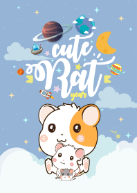 Rat Celebrate Galaxy Blue