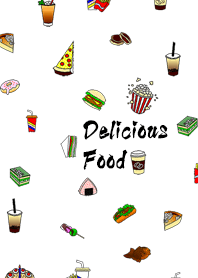 Delicious Food (White#01c)JP