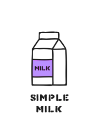 シンプル　ミルク　28