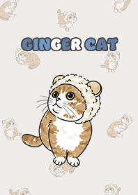 gingercat10 - light beige