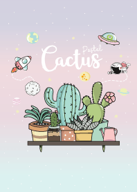 Cactus Cute Pastel.