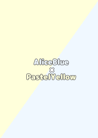AliceBlue/PastelYellow/TKC