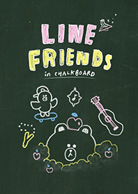 LINE 캐릭터: 칠판 버전
