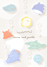 beige Watercolor gentle sea 04_2