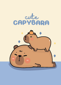 คาปิบาร่า : สีฟ้า