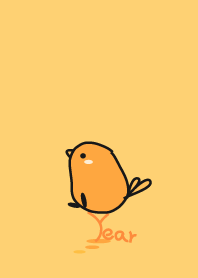 chick staring