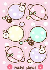 Cute pastel planet 11