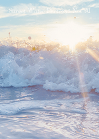 Sunset Water Photo243 Not AI