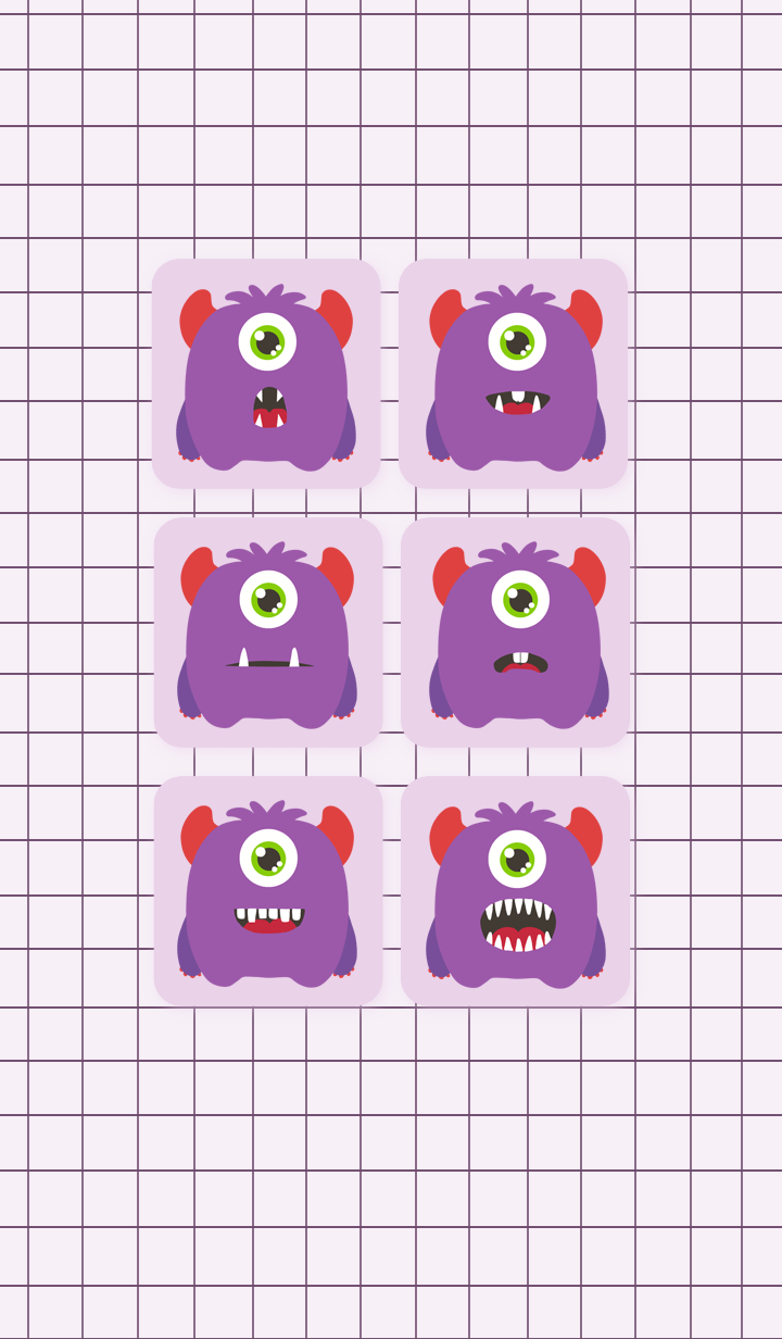 purple monster collection