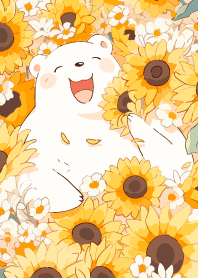 bear sunflowers v.2