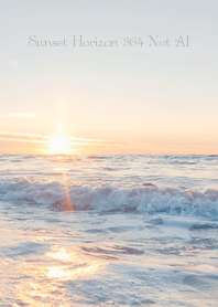 Sunset Horizon 364 Not AI