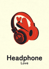 Headphone_love Scar red