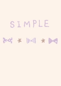Theme of a dull color purple ribbon