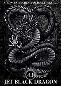 Jet black dragon Golden Lucky 43