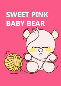 Sweet pink baby bear 87