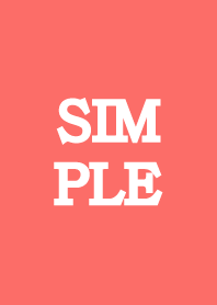 ビッグシンプル&赤