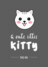 A cute little kitty theme