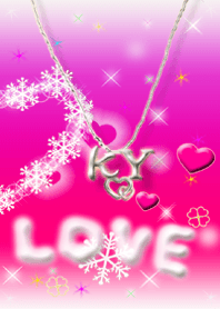 initial K&Y(PINK)Theme pair