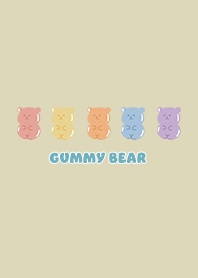 yammy gummy bear - goldenrod