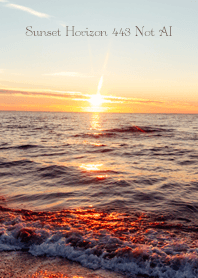 Sunset Horizon 443 Not AI