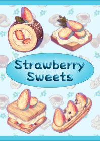 Strawberry Sweets Theme (Blue)