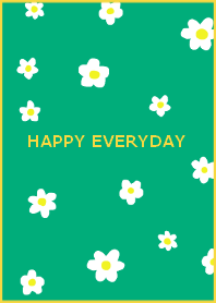 HAPPY EVERYDAY_orangegreen
