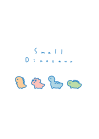 Small Dinosaur 2 /blue WH + color