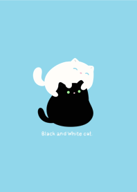 แมวดำและขาว