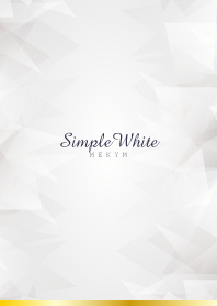 Simple White - MEKYM- 34
