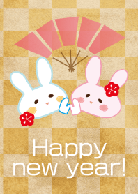 love rabbit happy new year
