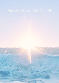 Sunset Water 367 Not AI