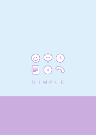 SIMPLE(blue purple)V.390b