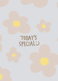 Northern Europe Beige Flower13 Japan