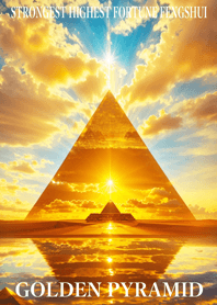 Financial luck Golden pyramid 55