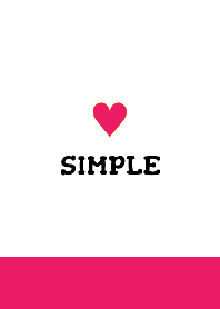 SIMPLE COLOR HEART THEME 109