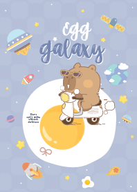 Capy Brownies Egg Galaxy Smile