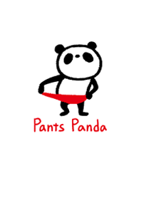 PANTS PANDA cool white