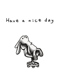 Monochrome Rabbit theme
