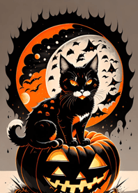cat halloween 3bAFBA