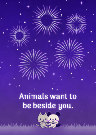 Animals want to be beside you.050-2 PL
