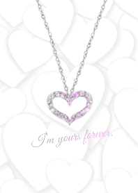 ♥ペア♥pair necklace pink Ver.