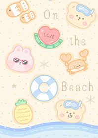 Bear&Rabbit on the Beach!